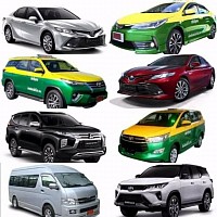 แท็กซี่เล็ก รถ7ที่นั่ง รถตู้ รถเก๋ง private